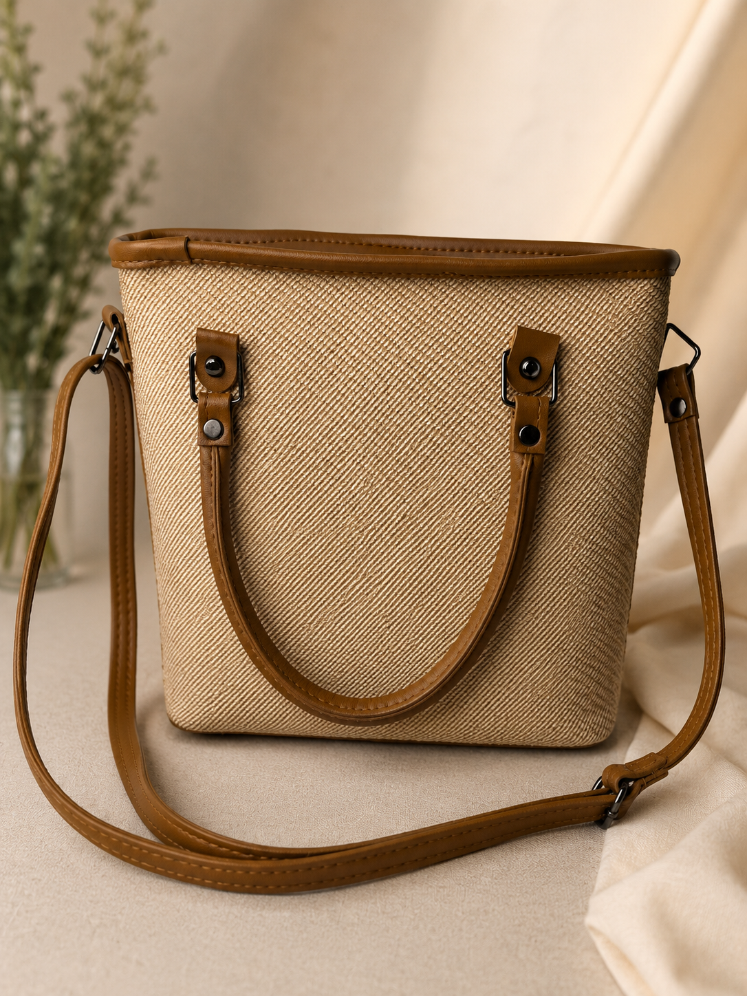 Mini Bucket tote+Crossbody