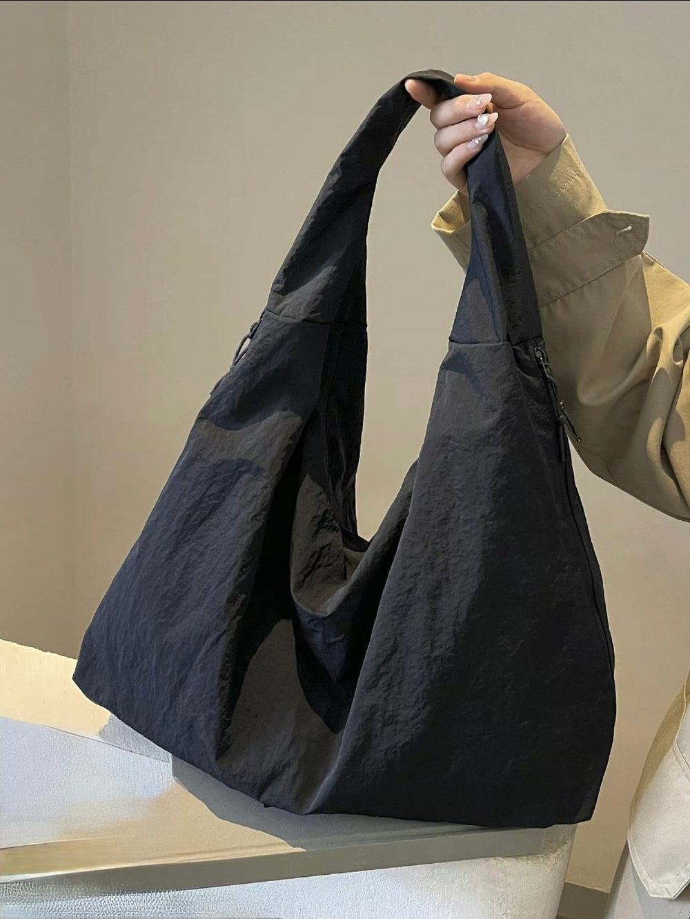 Black Waterproof tote