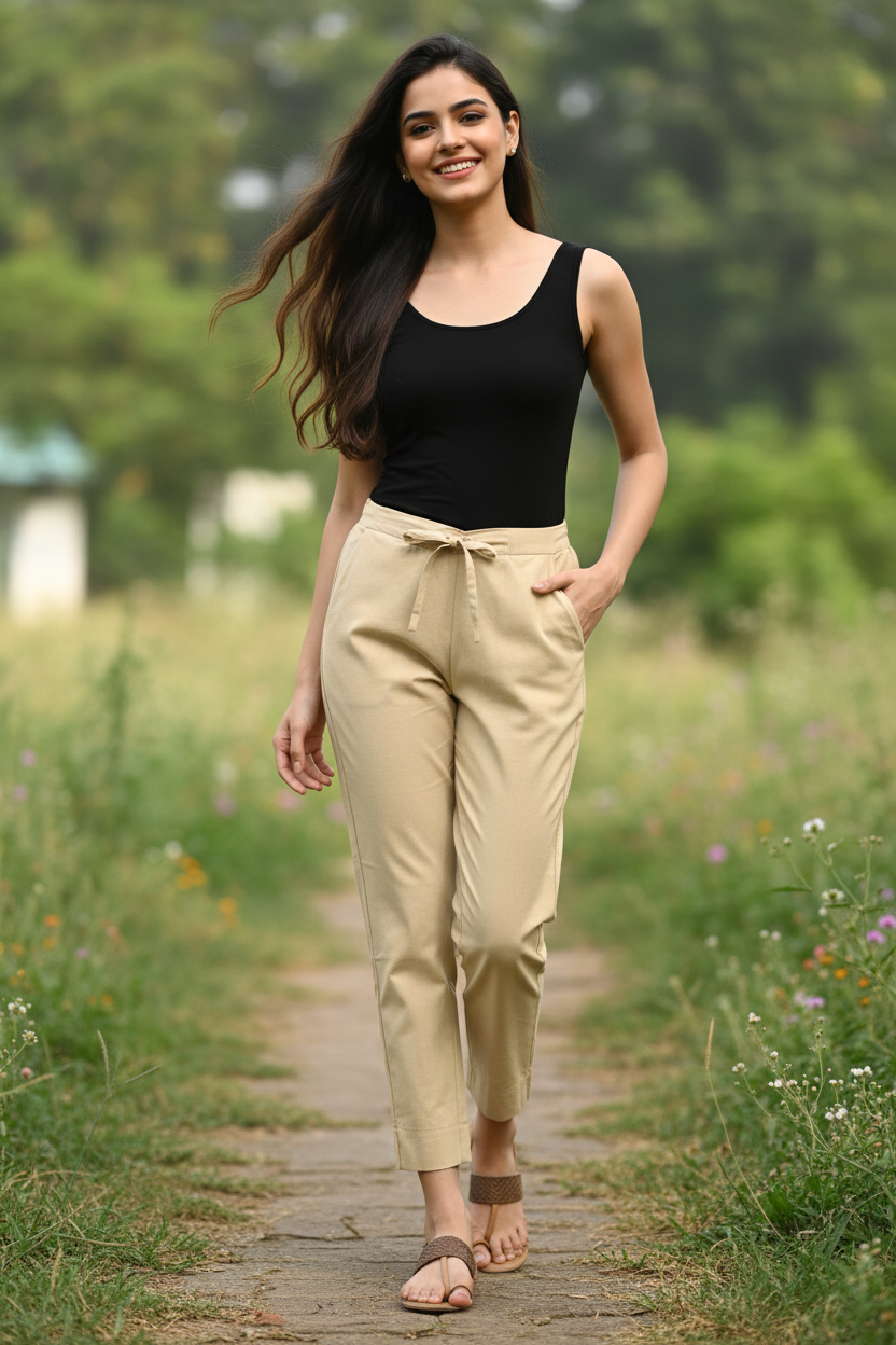 Beige Nada Pant