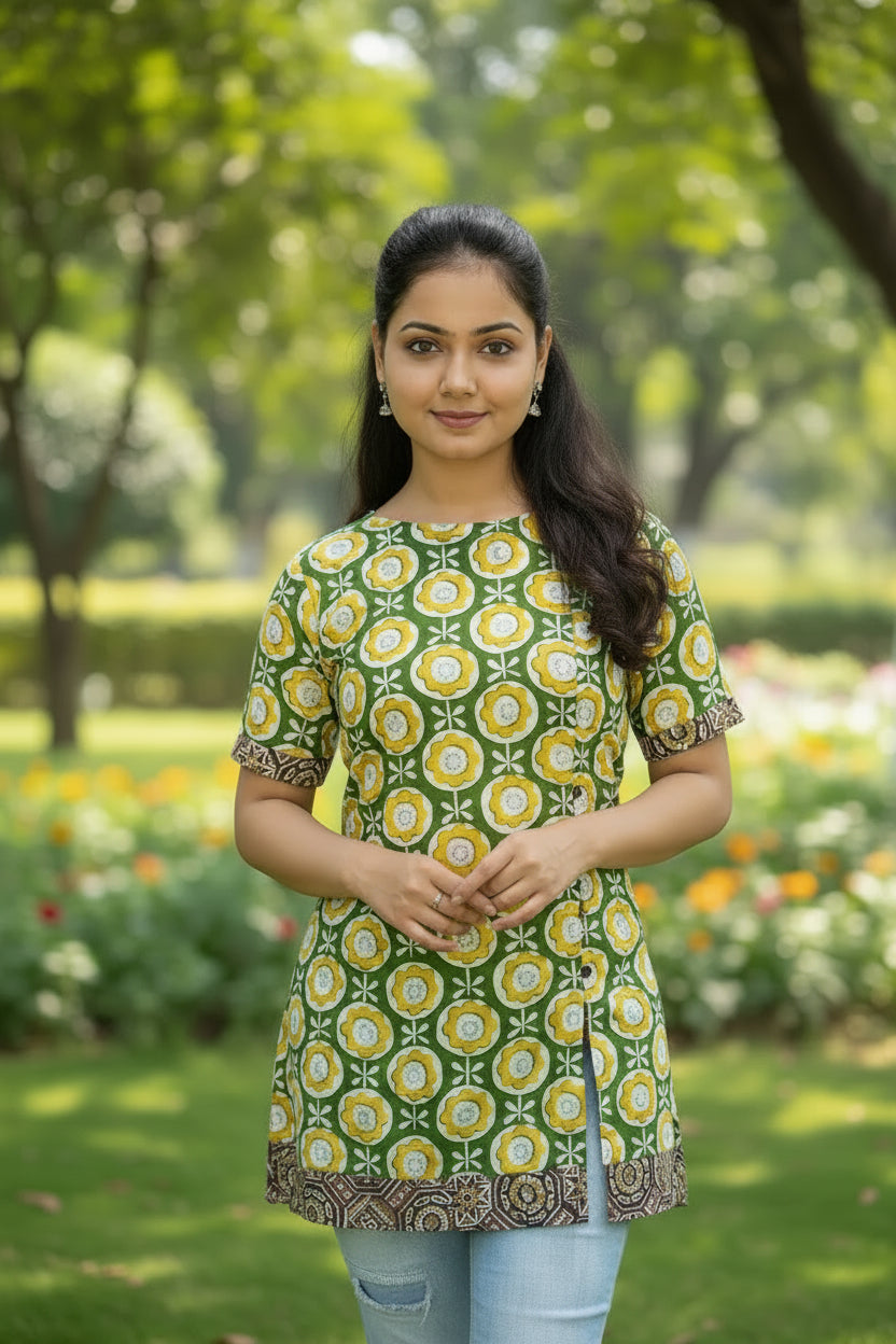 Slit Short kurti
