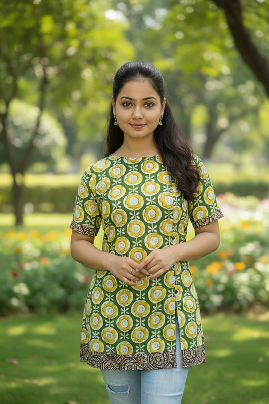 Slit Short kurti