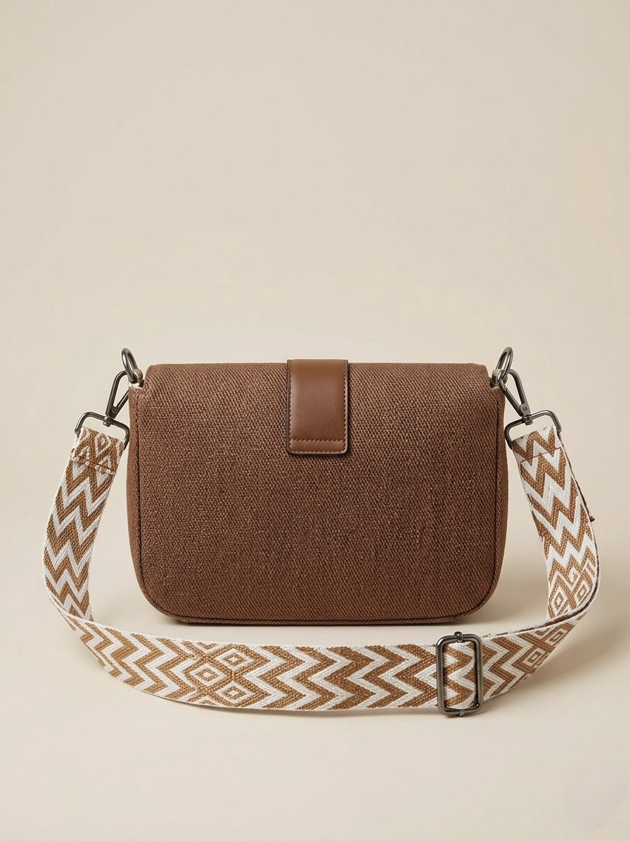 Brown crossbody bag