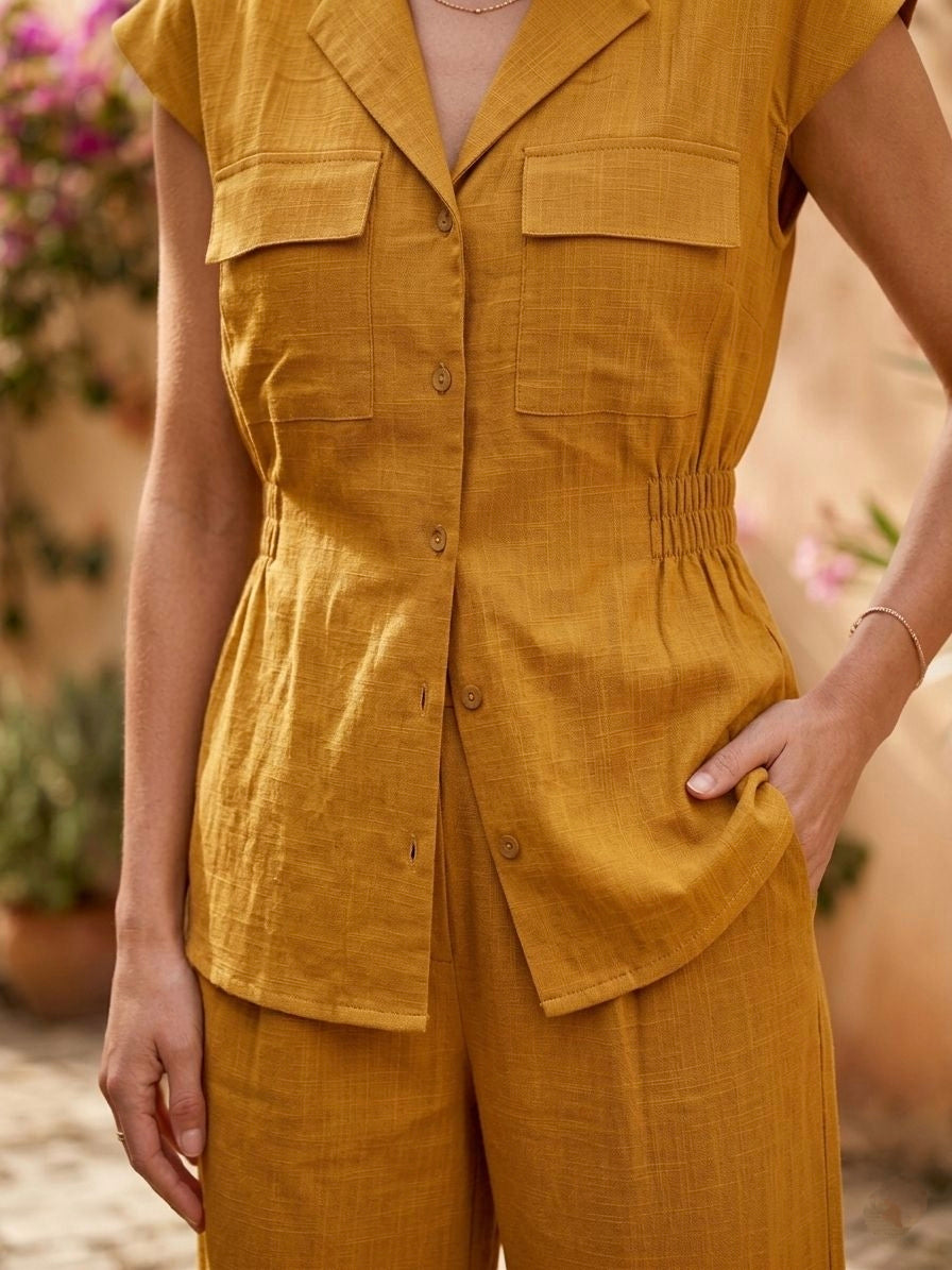 Mustard coord set